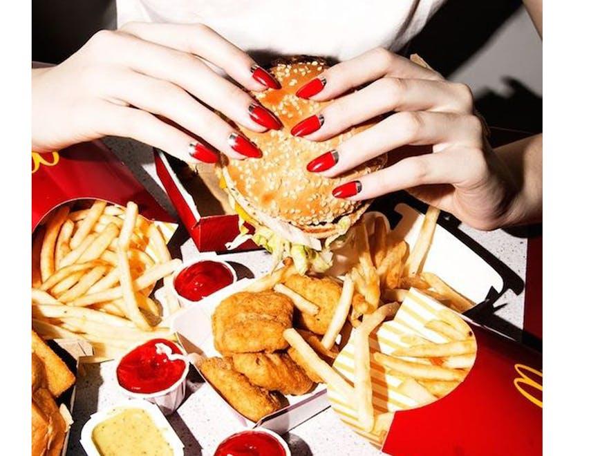 fries food human person