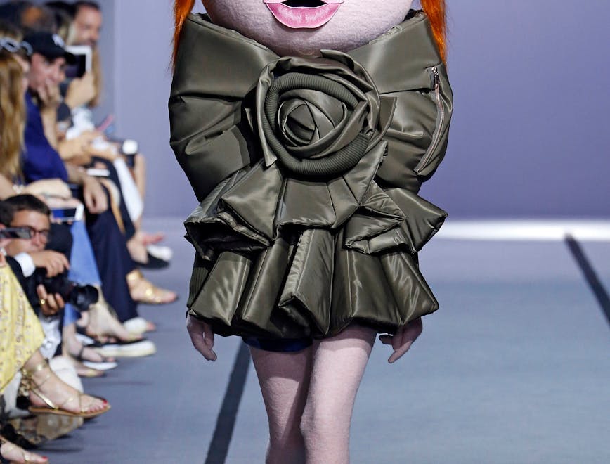 viktor and rolf haute couture fall winter 2017-18 paris july 2017 clothing apparel person human