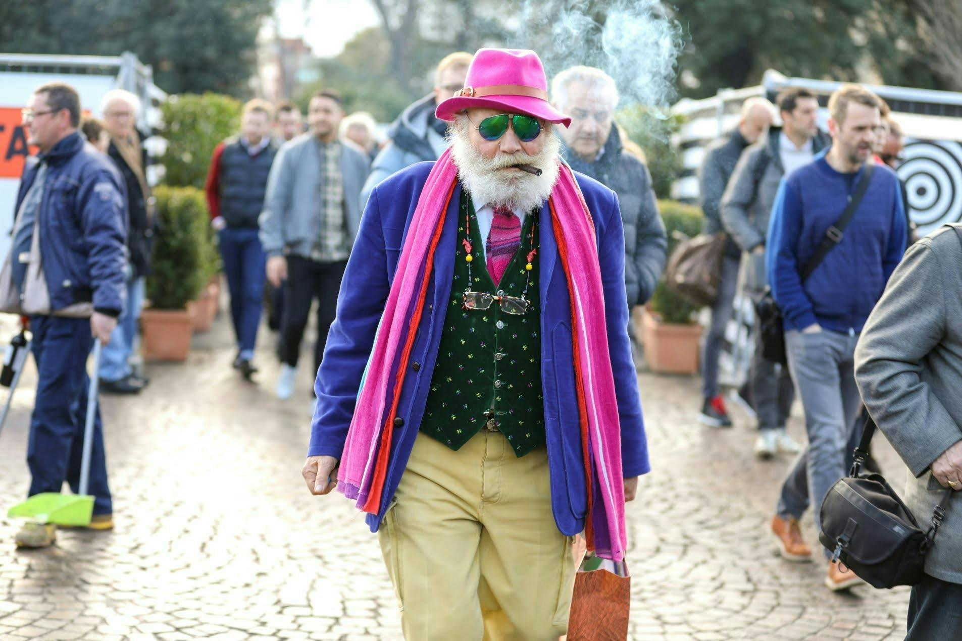 Pitti look streetstyle-lofficielitalia