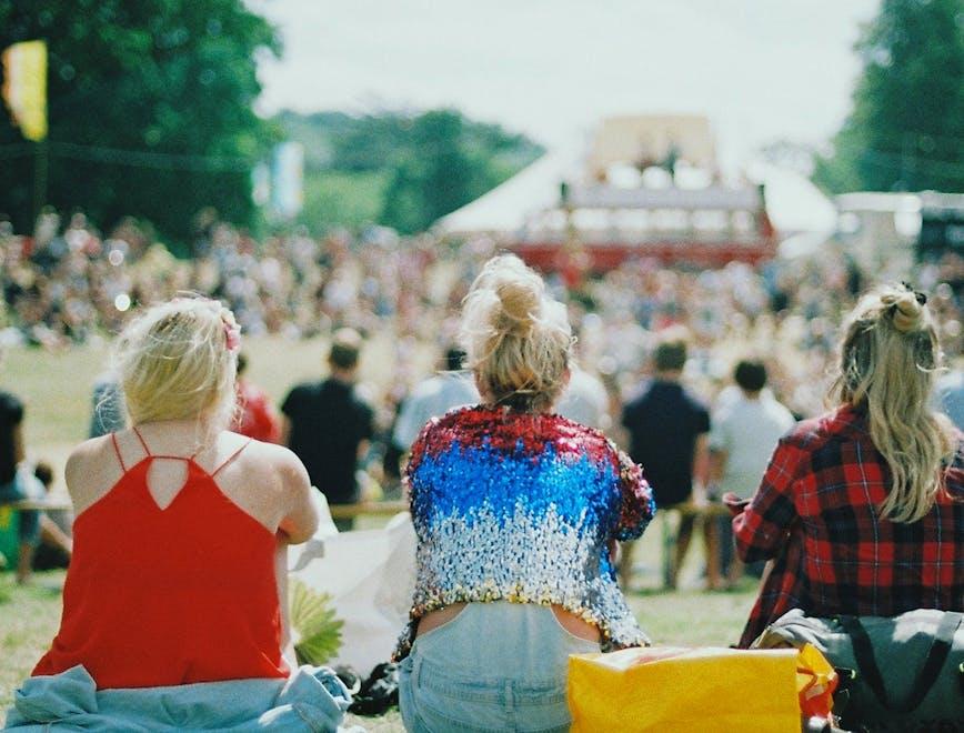 human person clothing apparel shoe footwear festival crowd