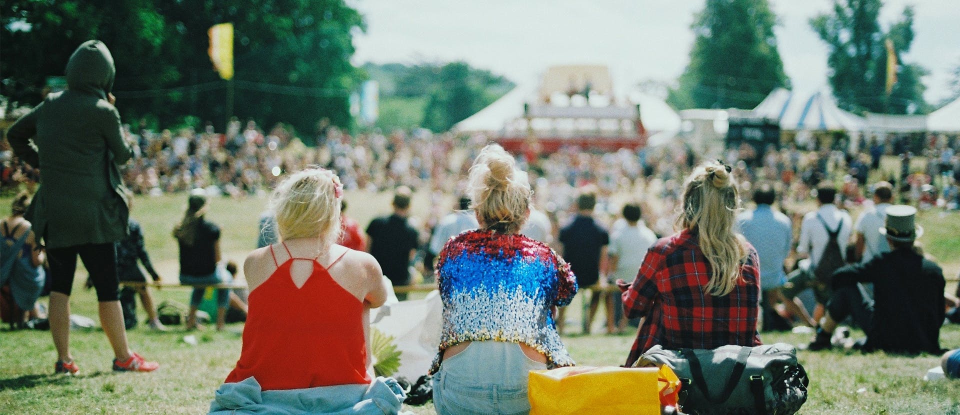 human person apparel clothing footwear shoe crowd festival