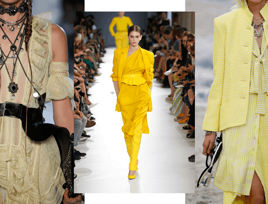 giallo colore di stagione primavera/estate 2019