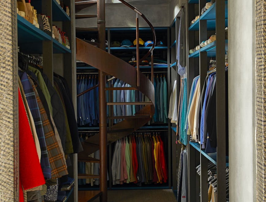 furniture indoors walk-in closet closet