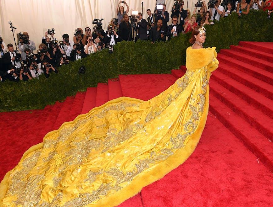 metgala,met gala,rihanna new york ny premiere fashion red carpet red carpet premiere human person