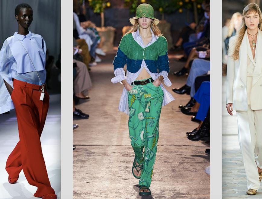 I pantaloni palazzo di Fendi, Etro e Ports1961 - tendenza-primavera-estate2021