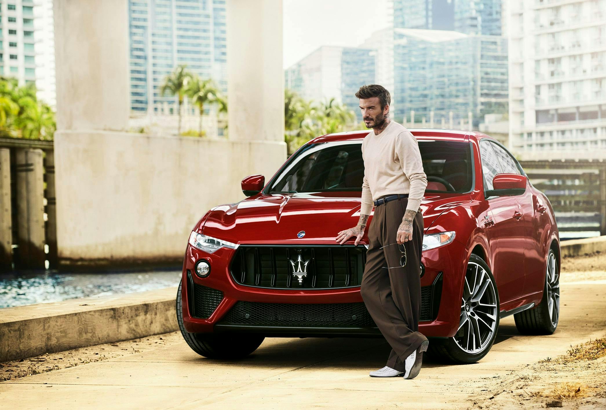 David Beckham e Maserati