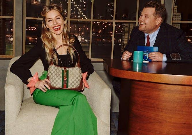 Sienna Miller e James Corden