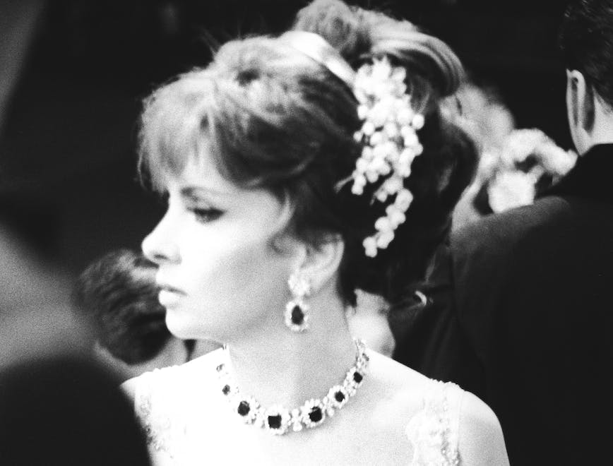 Gina Lollobrigida con parure Bulgari al ballo di Montecarlo, anni '60scatto di Paolo di Paolo courtesy of Archivio Paolo Di Paolo