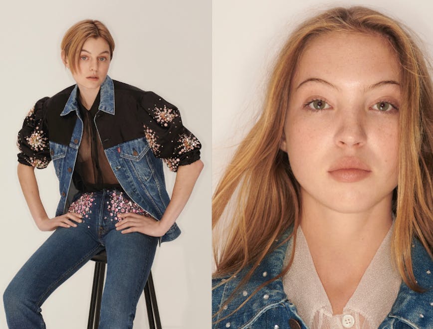 Miu Miu Upcycled in collaborazione con Levi's