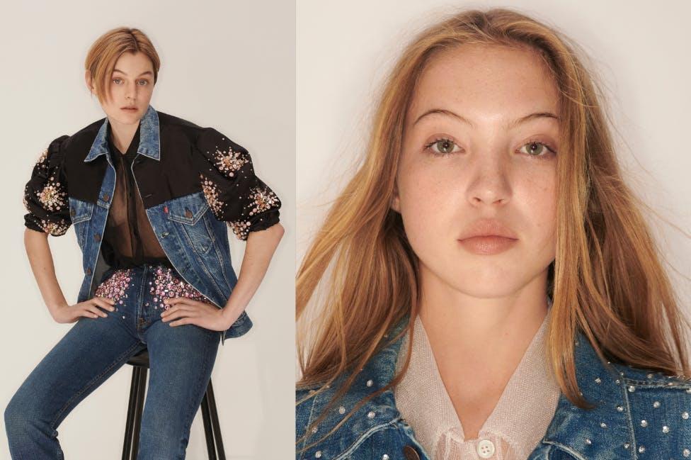 Miu Miu Upcycled in collaborazione con Levi's