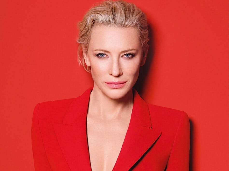 Ritratto dell'attrice Cate Blanchett