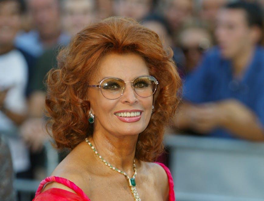 Nella foto Un ritratto di Sophia Loren 