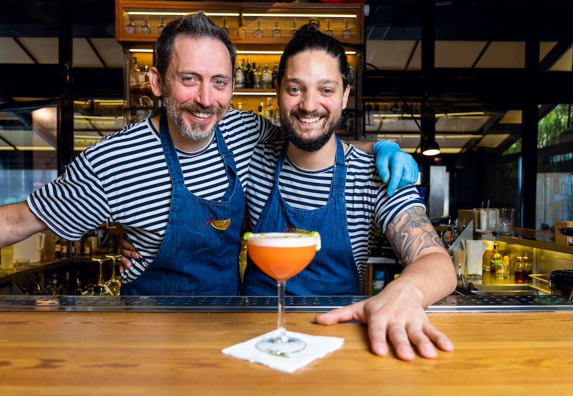 Nella foto Il "Carotone" di Edoardo Nono, del Rita & Cocktails di Milano per l'anniversario di Babaco Market