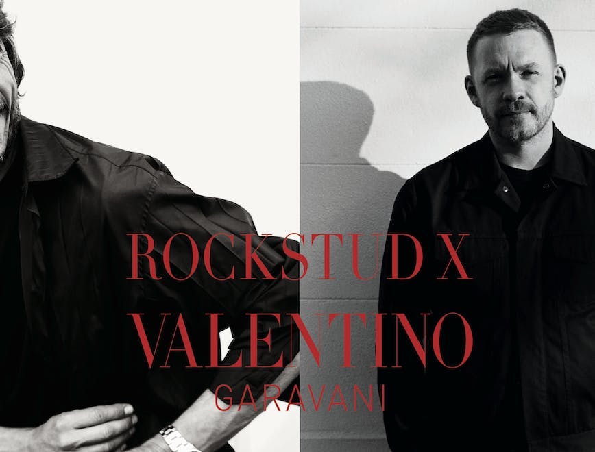 Nella foto Craig Green x Rockstud X Valentino Garavani 