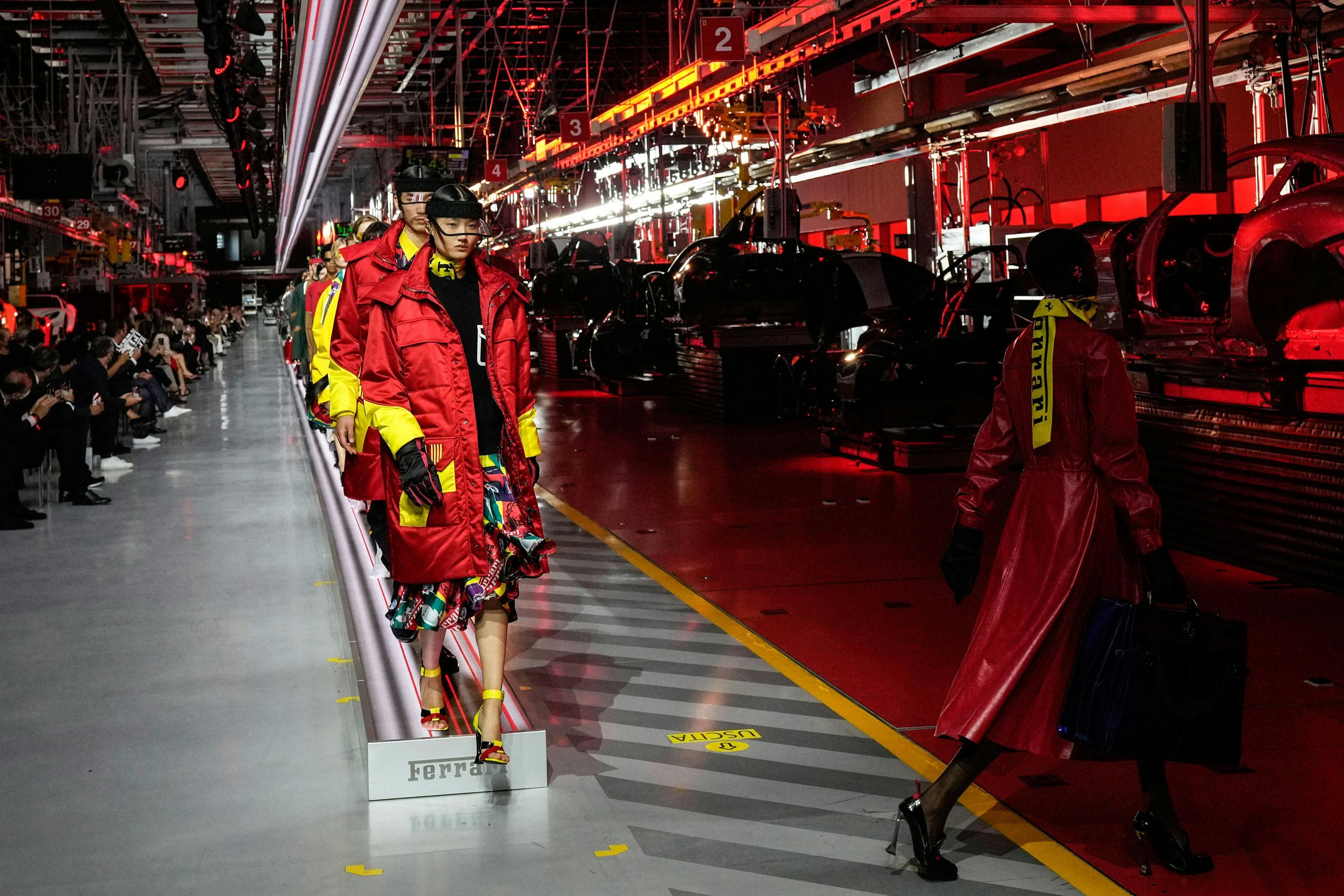 maranello building factory person human