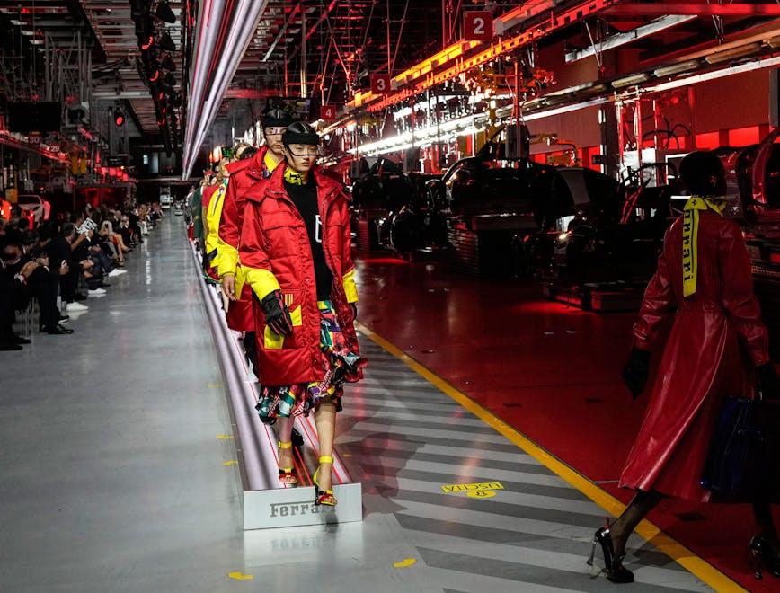 maranello building factory person human