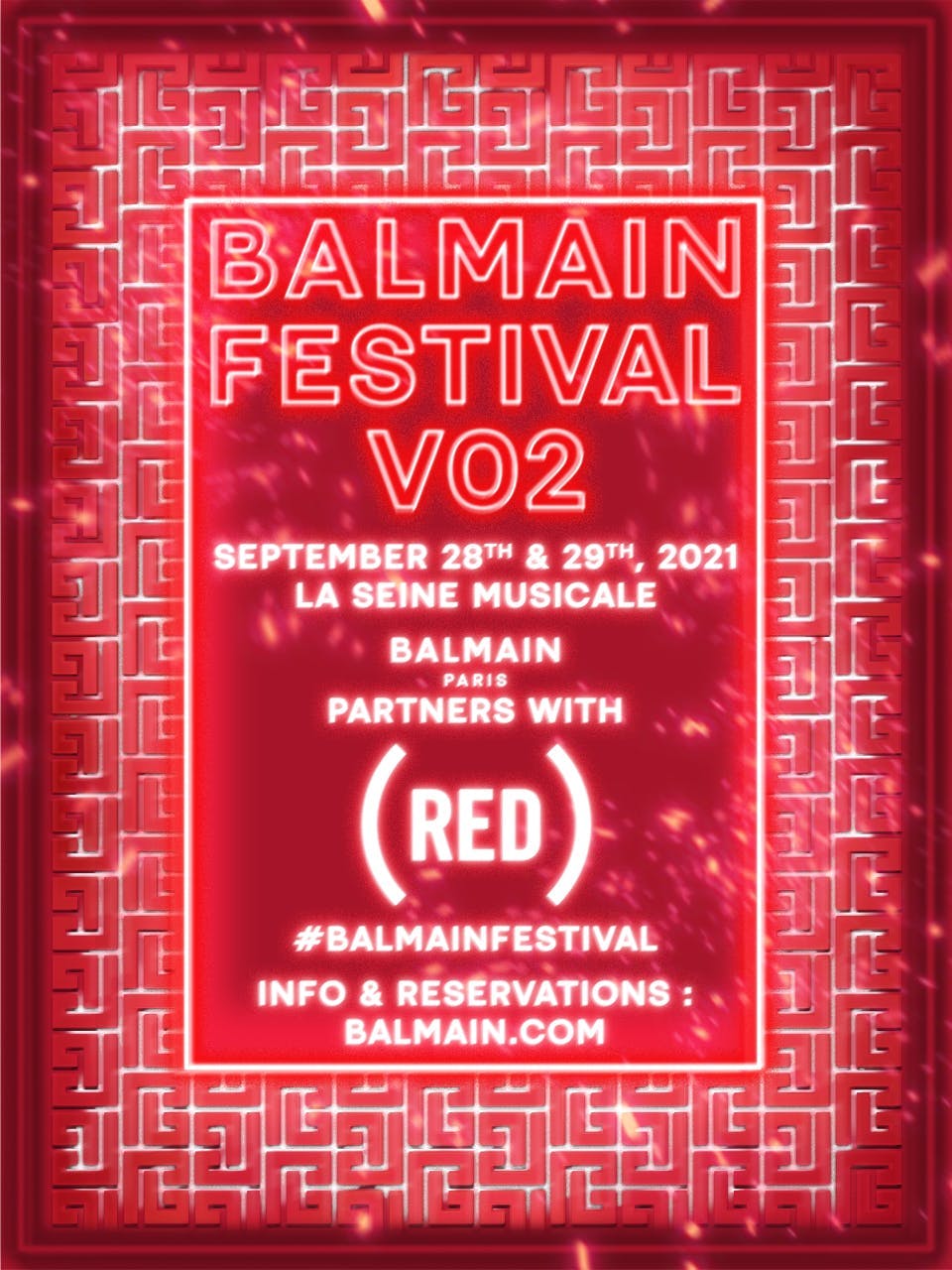 Balmain Festival 2021 a Parigi