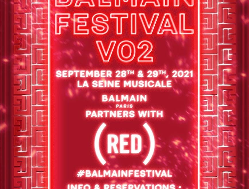 Balmain Festival 2021 a Parigi