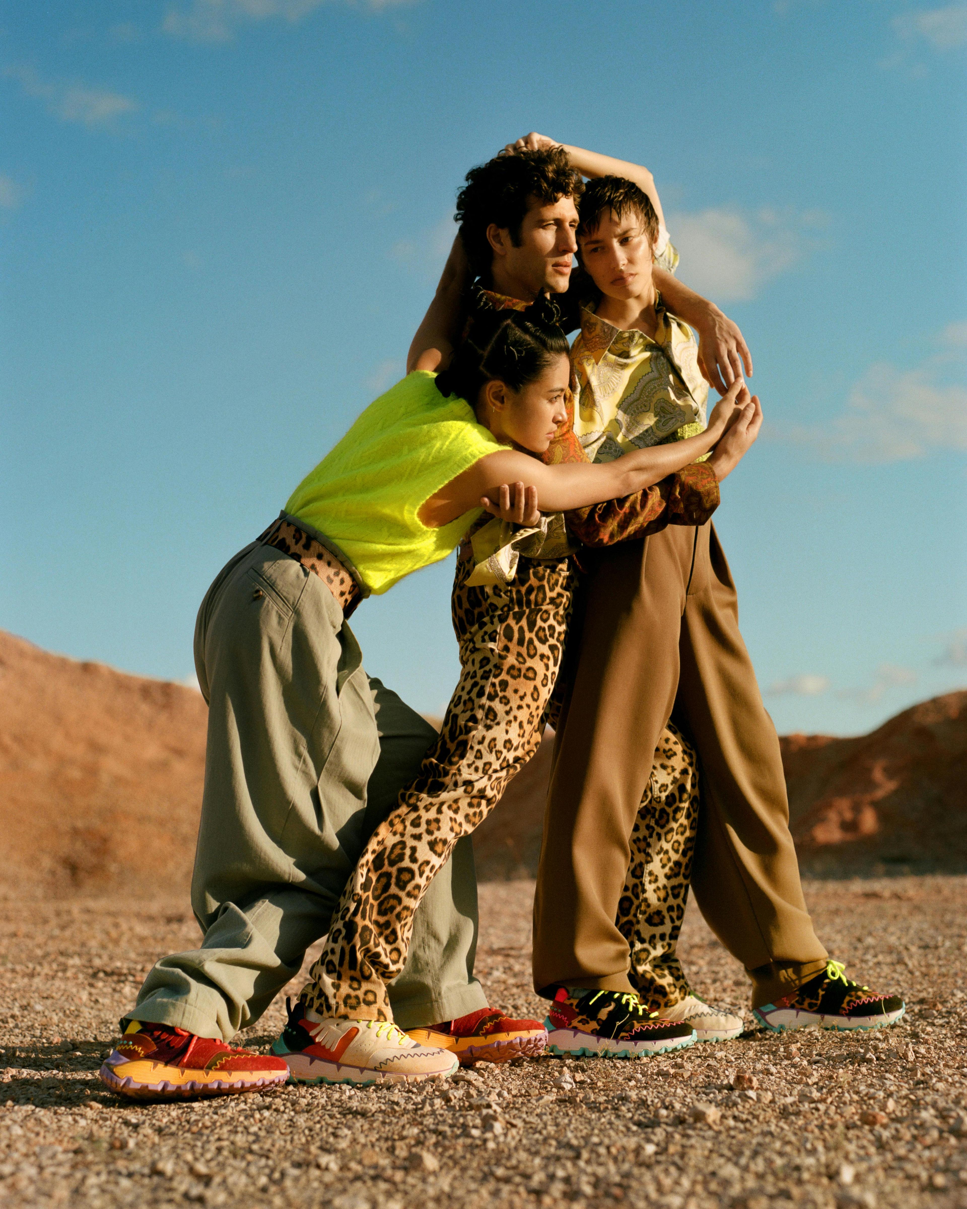 Nella foto Etro Earthbeat le nuove sneakers di Etro della collezione Autunno Inverno 2021-22