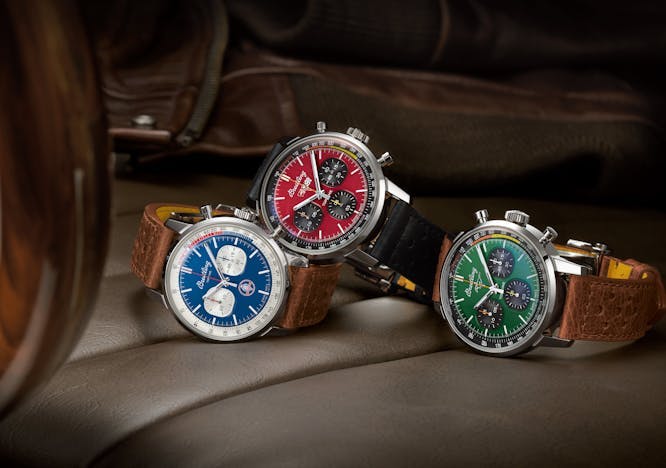 Nella foto gli orologi Breitling Top Time Classic Cars