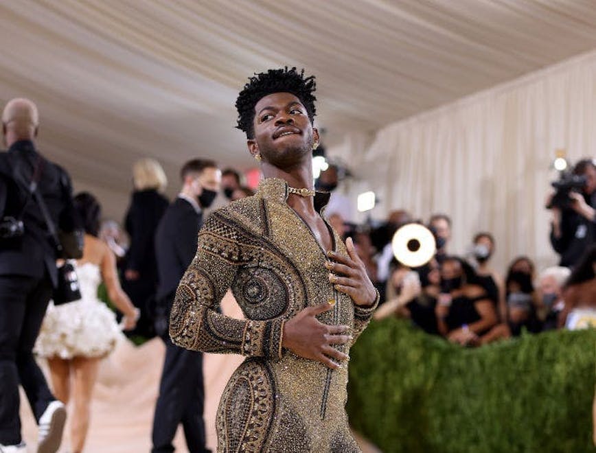 Nella foto Lil Nas X al MET Gala