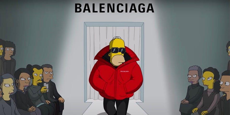 Balenciaga presenta SIMPSONS x BALENCIAGA il film