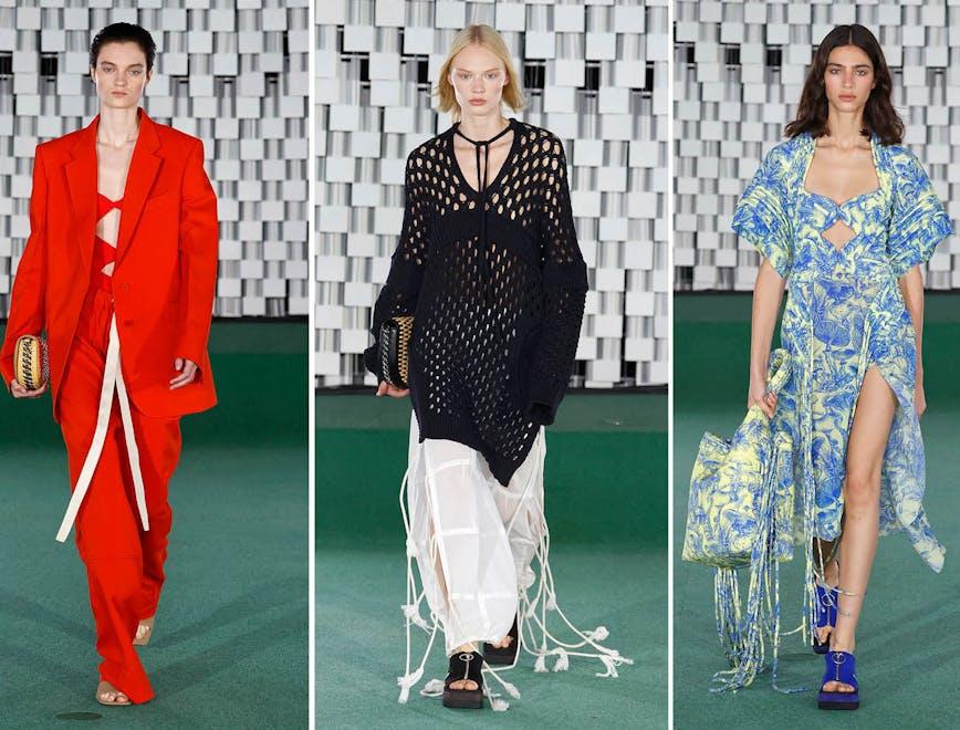 Nella foto Stella McCartney la collezione Primavera Estate 2022