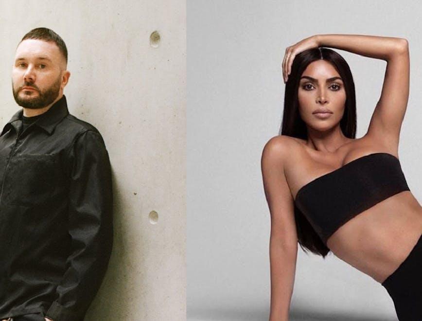 Kim Jones e Kim Kardashian