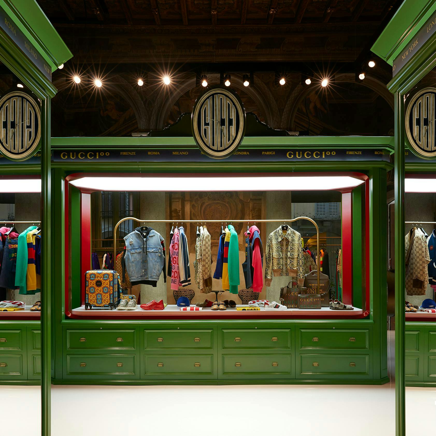 Nella foto Gucci Circolo Milano