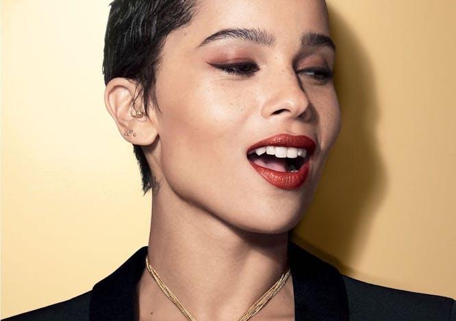 Zoe Kravitz, trucco YSL