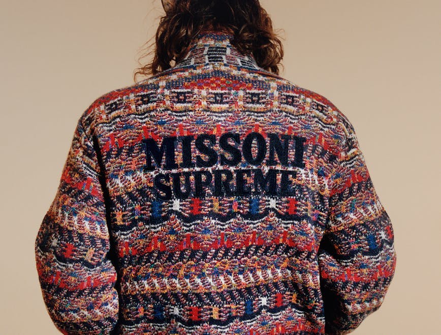 Nella foto Supreme / Missoni la nuova collaborazione e la collezione Autunno 2021