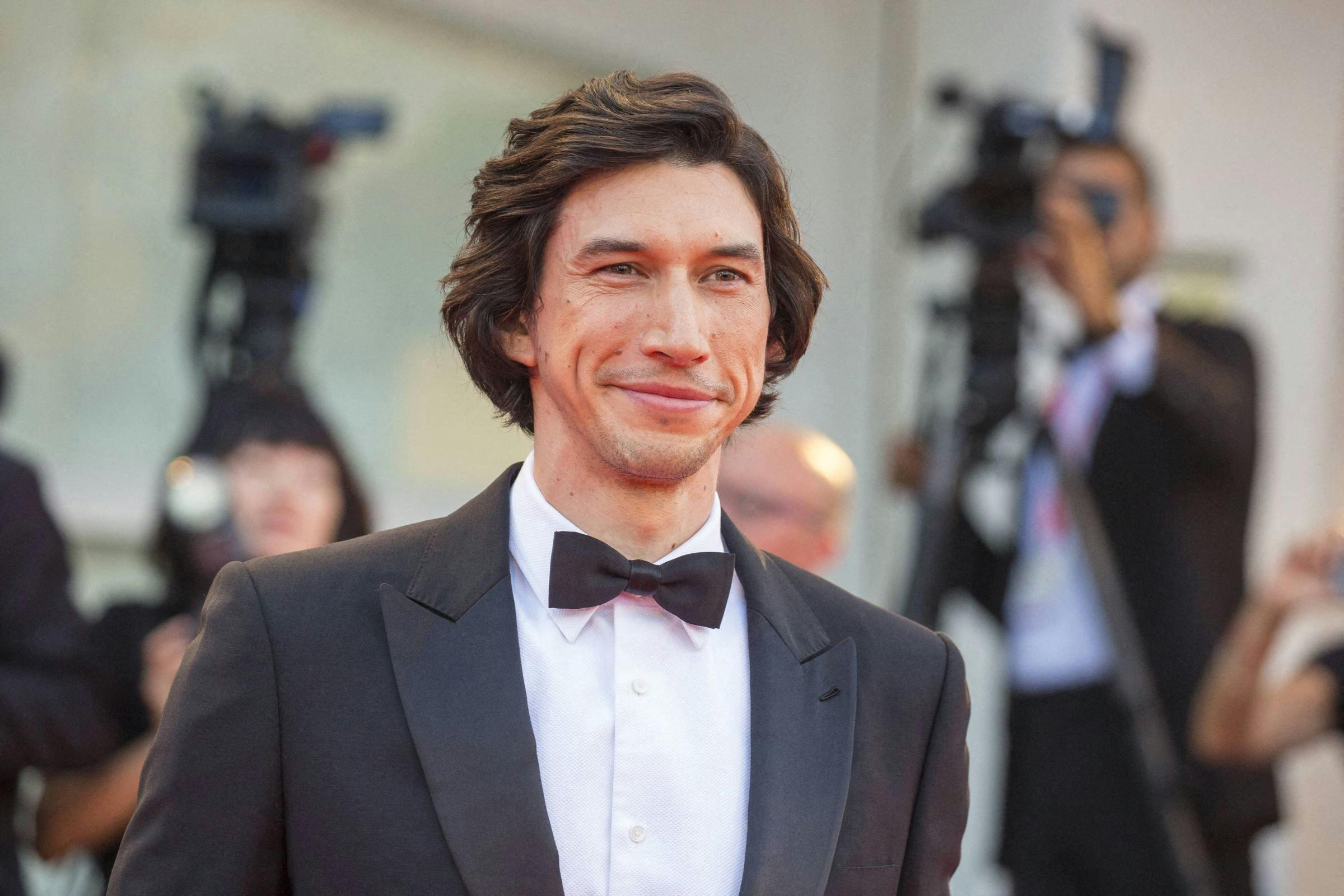 In foto un ritratto di Adam Driver