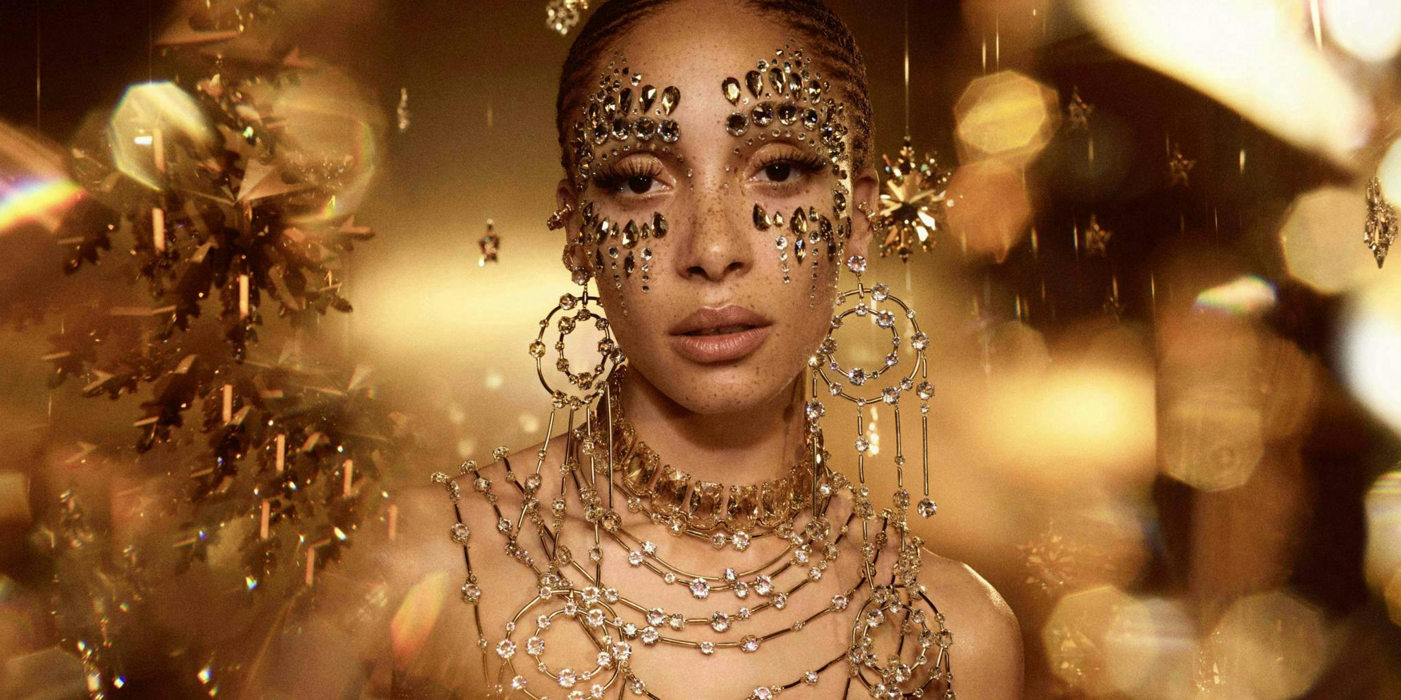 Adwoa Aboah by Mikael Jansson per Swarovski Season Campaign