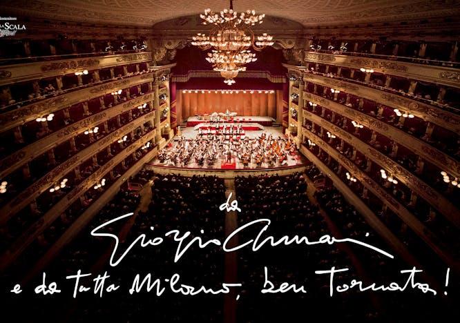 Giorgio Armani supporta il Teatro alla Scala di Milano 