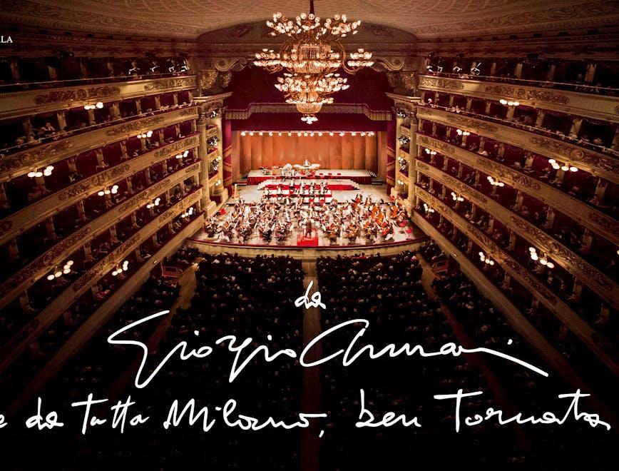 Giorgio Armani supporta il Teatro alla Scala di Milano 