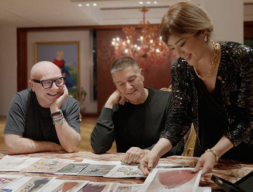 Domenico Dolce, Stefano Gabbana e Miss Sohee