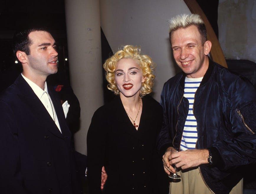 Jean Paul Gaultier insieme a Madonna