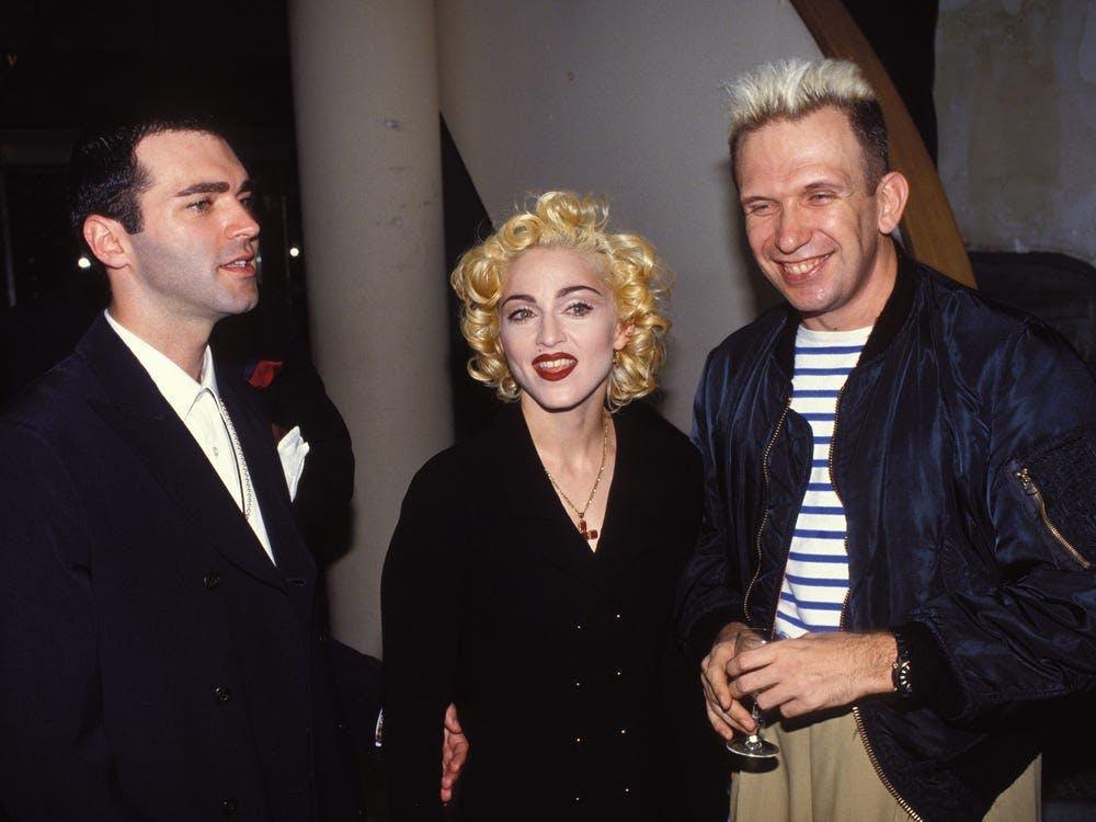 Jean Paul Gaultier insieme a Madonna