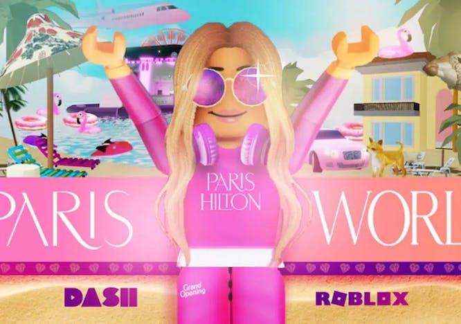 Il 'Paris World' su Roblox