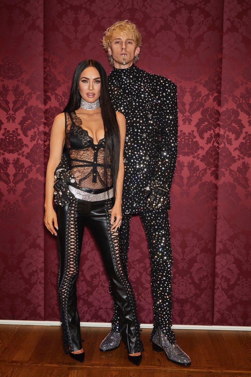 Megan Fox con Machine Gun Kelly alla sfilata Dolce&Gabbana