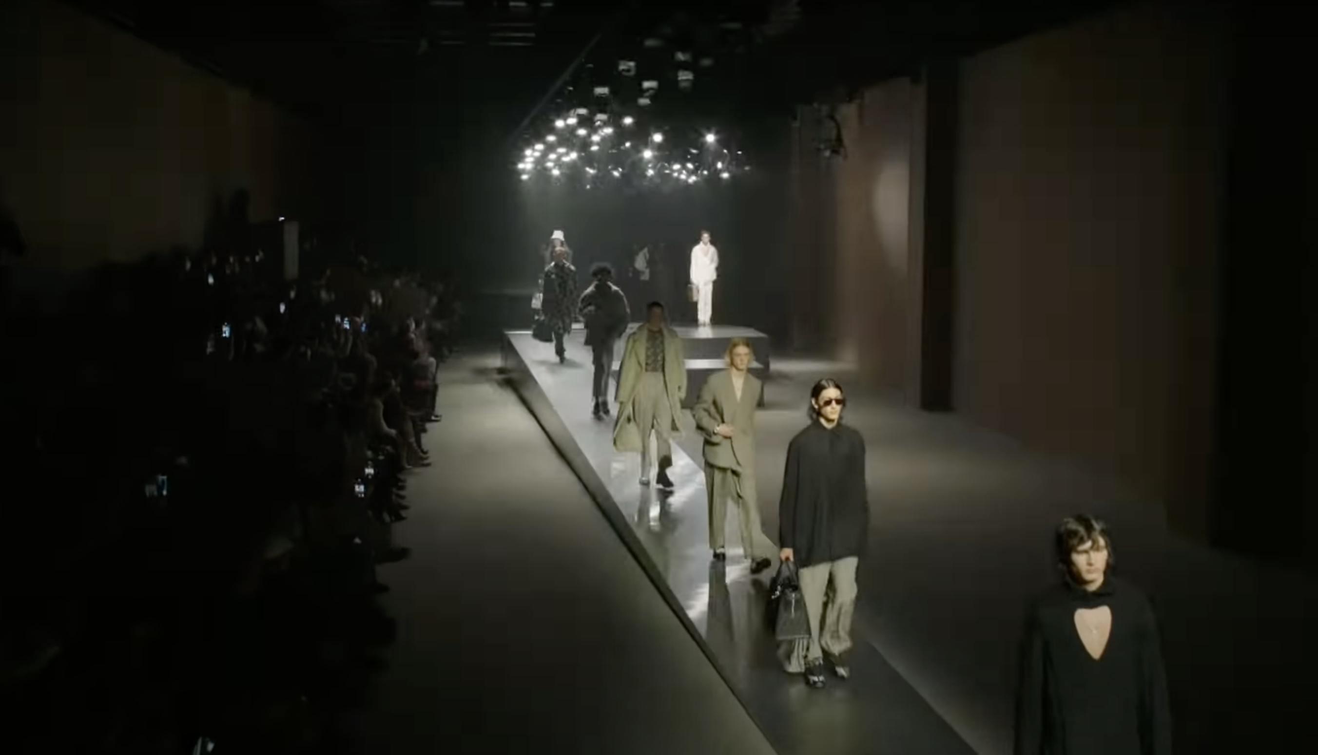 Fendi la sfilata uomo Autunno Inverno 2022-23