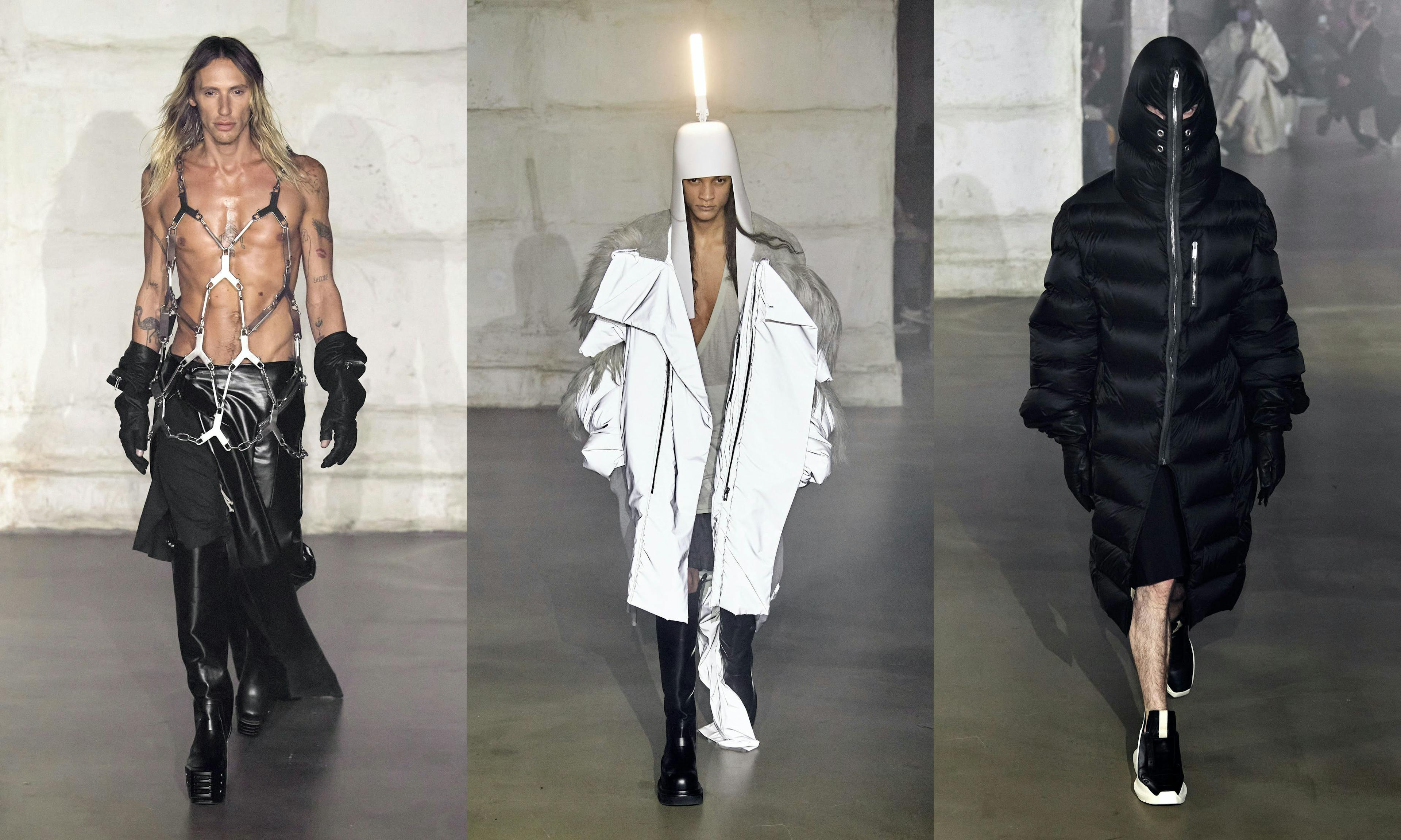 Rick Owens uomo Autunno Inverno 2022-23 Paris FW