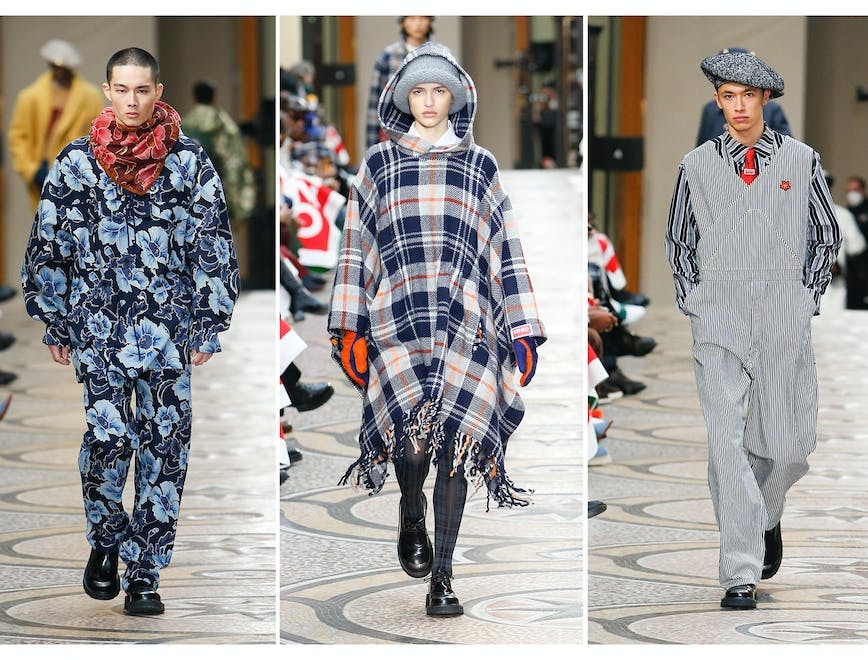 Kenzo la sfilata uomo e donna Autunno Inverno 2022 di Nigo