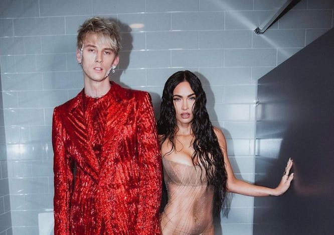 Una foto insieme di Machine Gun Kelly e Megan Fox 