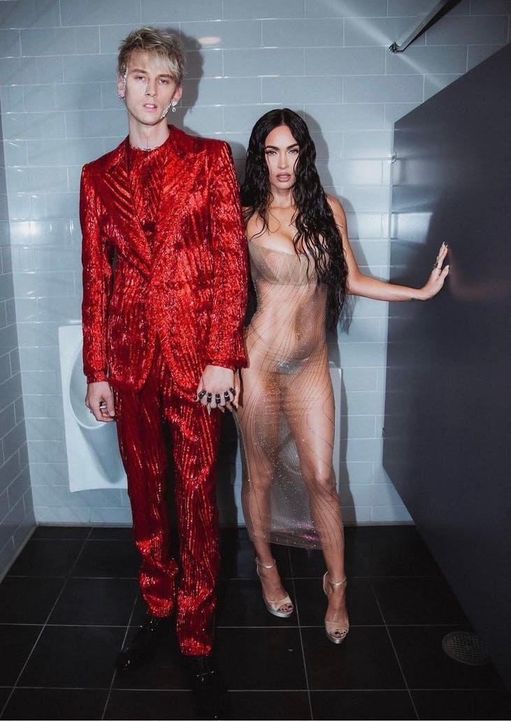 Una foto insieme di Machine Gun Kelly e Megan Fox 