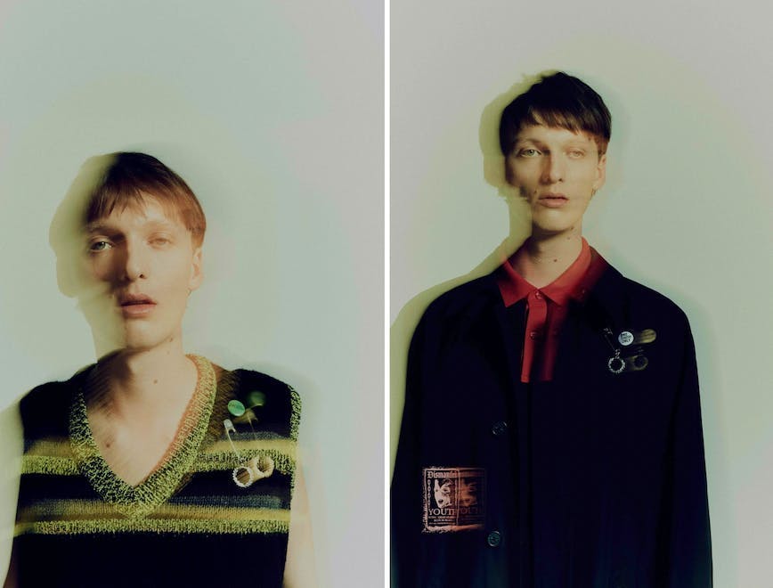 Nella foto Fred Perry x Raf Simons la collezione "The energy and freedom of youth"