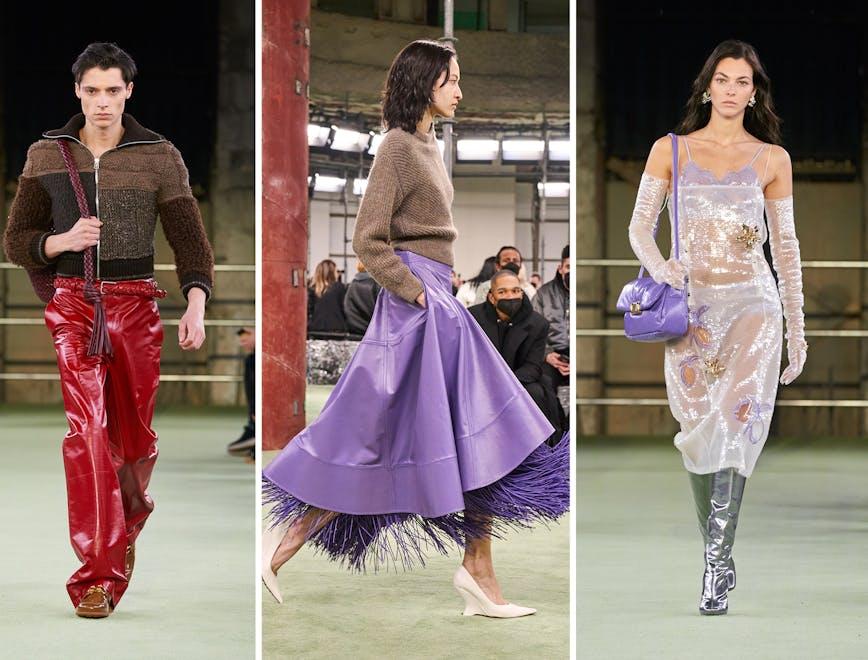 Bottega Veneta la sfilata uomo e donna Autunno Invero 2022-23