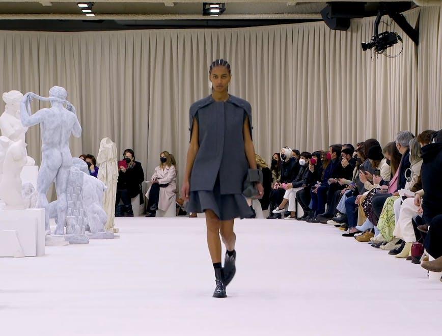 Nella foto Jil Sander la sfilata donna Autunno Inverno 2022-23 