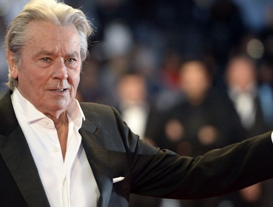 L'attore Alain Delon