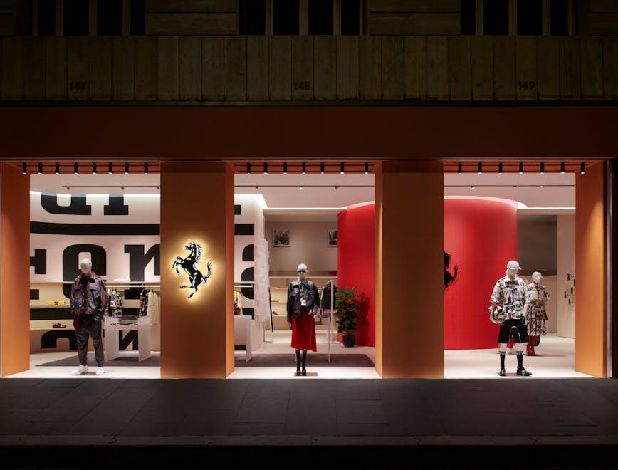 Il nuovo store di Ferrari in Via Tomacelli a Roma